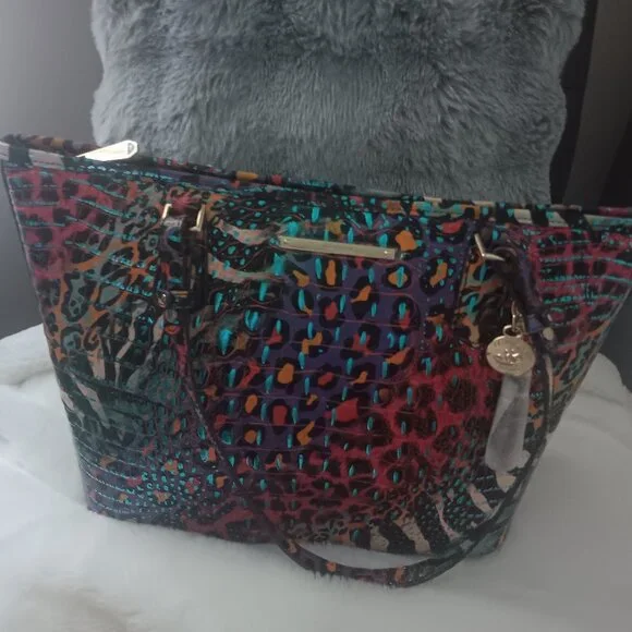 Brahmin Medium Asher Stampede - Picture 1 of 6